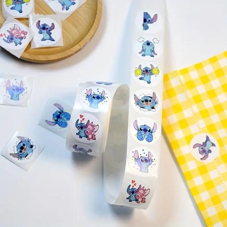 Nálepky lilo a stitch (500ks) - skladom, mut-9, 