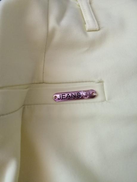 Neónové žlté 3/4 nohavice, veľkosť m, m