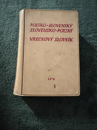Kolektív autor. poľskoslovenský slovník vreckový,