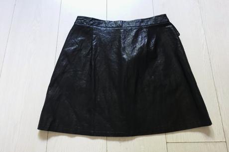 Koženková sukňa zara, zara,s