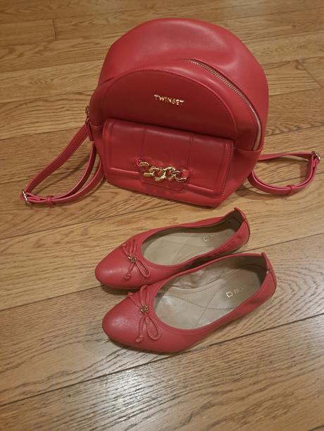 Ruksak twinset a balerinky, twinset