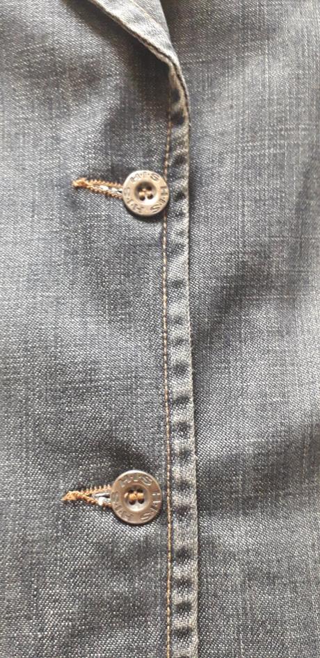 Riflové sako his, h&m,s