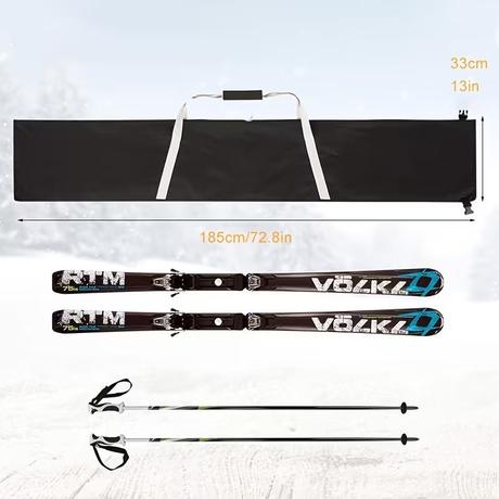 Taška na lyže, 170-180 cm