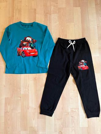 2 x súprava cars, h&m,110