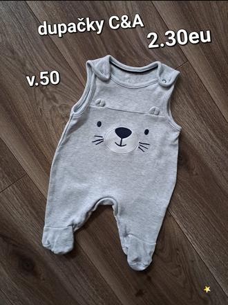 Dupačky c&a, c&a,50