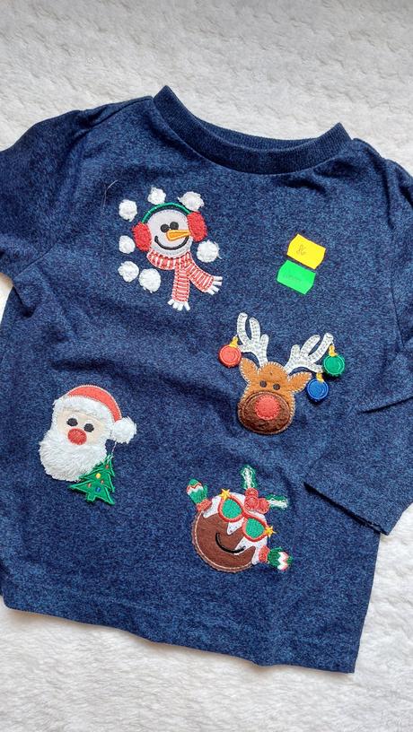 Dlhé vianočné tričko, f&f,86