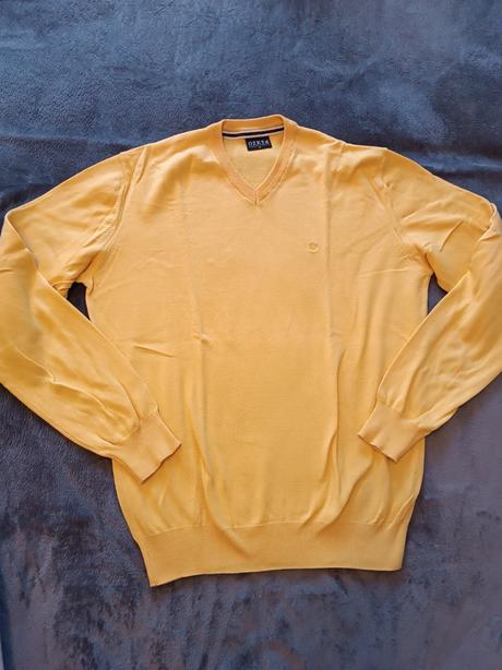 Žltý pulóver ozeta - m, m