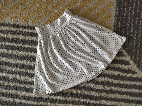 Bodkovaná sukňa, fishbone,xs