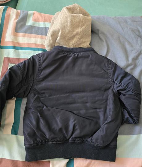 Prechodná bunda bombera, h&m,98