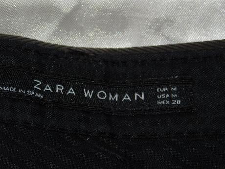 Damske trendy nohavice, zara,38