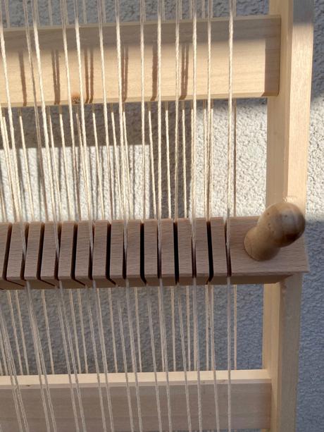 Veľké tkáčske krosná na tkanie, 