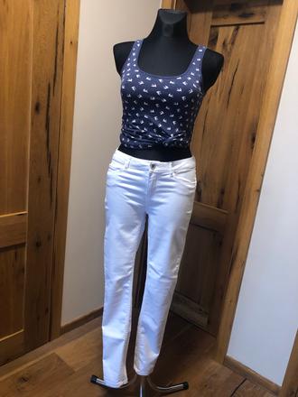 Vero moda - damske biele rifle, vero moda,m