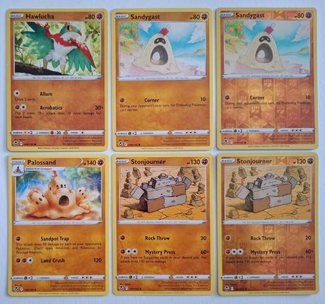 Pokémon karty "silver tempest" (6), 