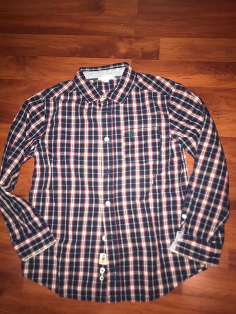 Košeľa s dlhým rukávom jacadi, jacadi,128