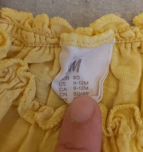 Set tričiek h&m 80, h&m,80