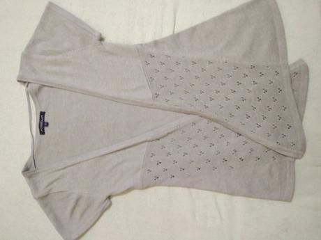 Svetrík bez rukávov, xs