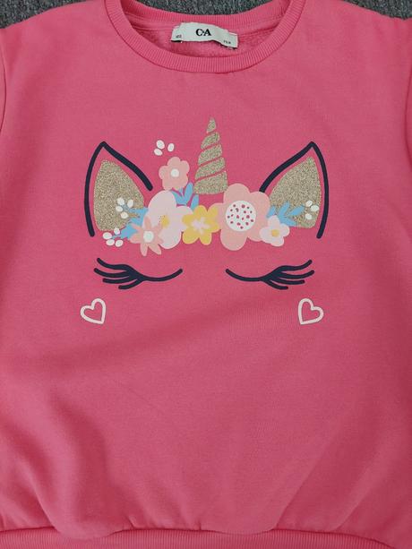 Dievčensķá mikina, c&a,122