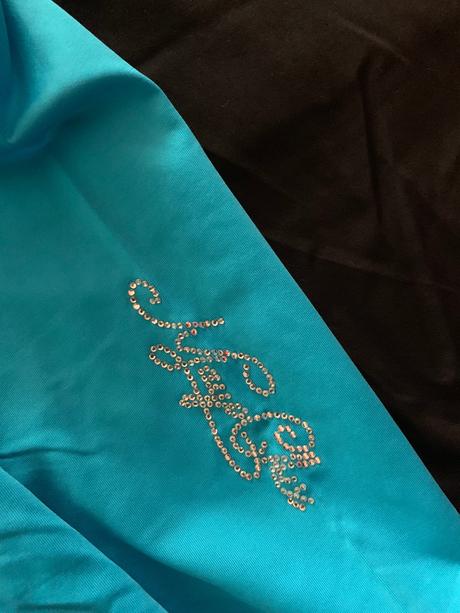 Mayo chix 3/4 legíny tyrkysové, s