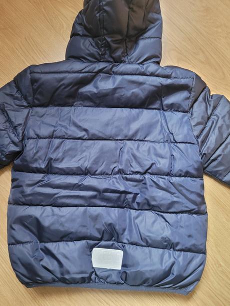 Oteplovačky, bunda a čiapka, h&m,116