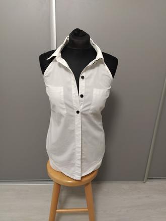 Biela letná košeľa., xs