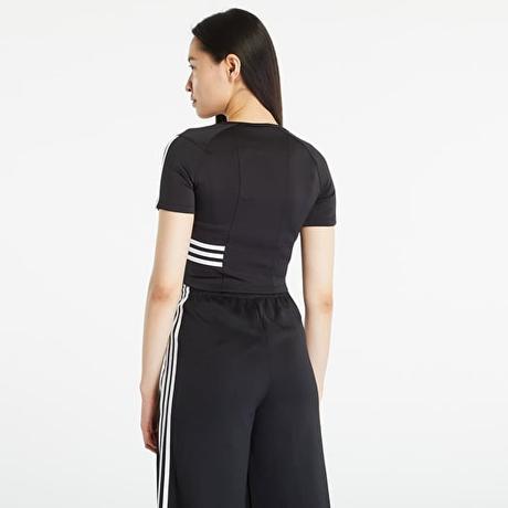 Adidas originals crop top - ikonické 3 pruhy, adidas,38 / m