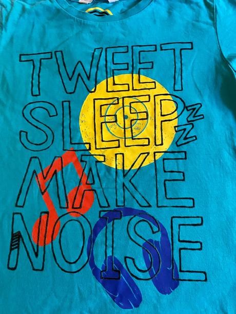 Kvalitné tričko s aplikáciou h&m v. 134, h&m,134