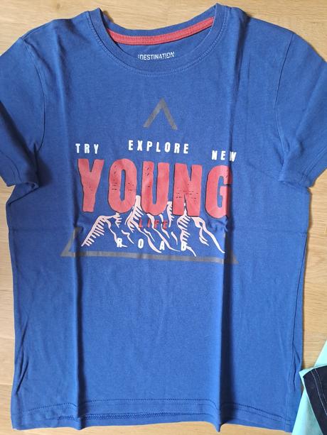 Tričká letné 3ks, 140