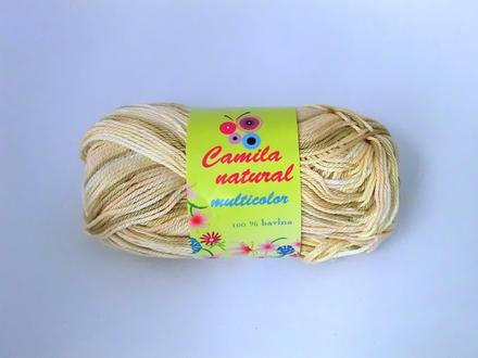 Camilla natural mutlicolor  viac odtienov, 