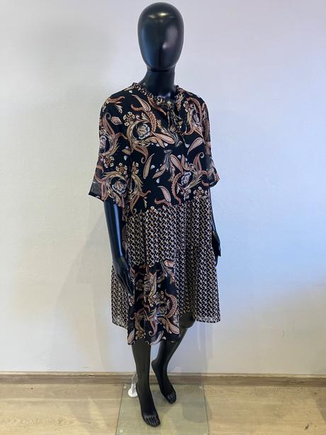 Dámske vzorované šaty hallhuber (40), l