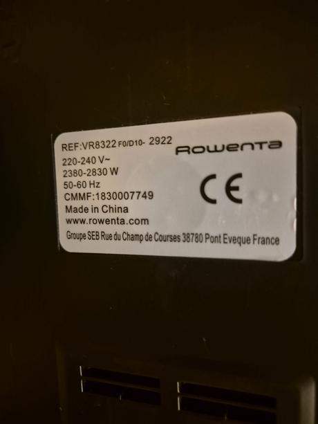 Parný generátor rowenta vr8322, rowenta