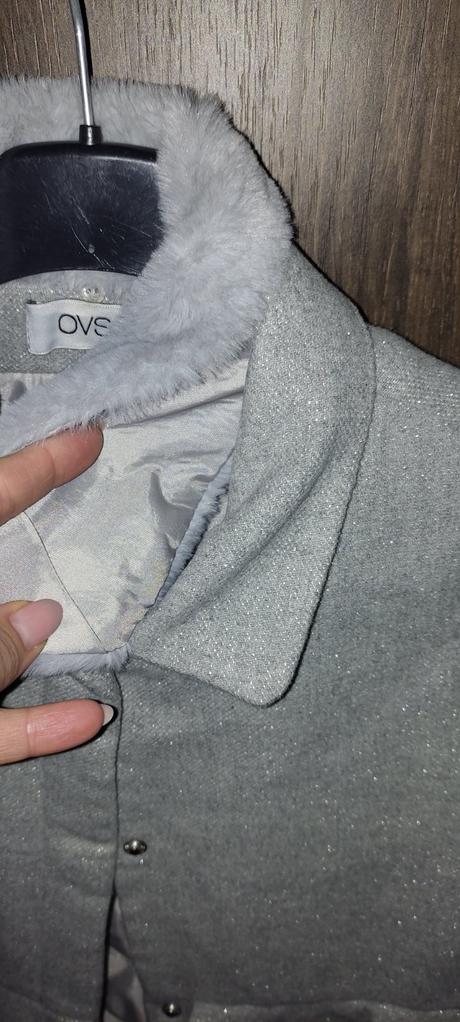 Kabát elegantný s volánom, ovs,134