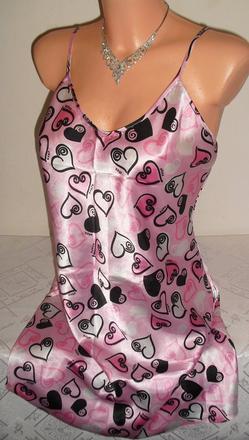 Satenova srdieckova kosielka, m