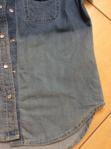 Riflová košeľa, marks & spencer,134