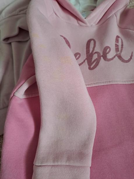 2ks lindex & rebel mikiny pre dievčatko, lindex,98