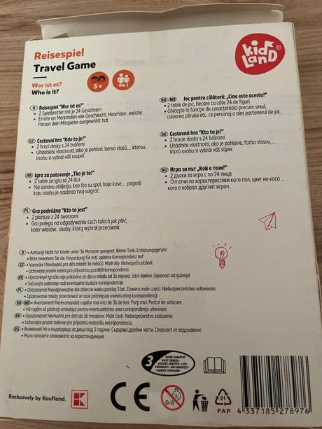 Cestovná hra kto je to, 