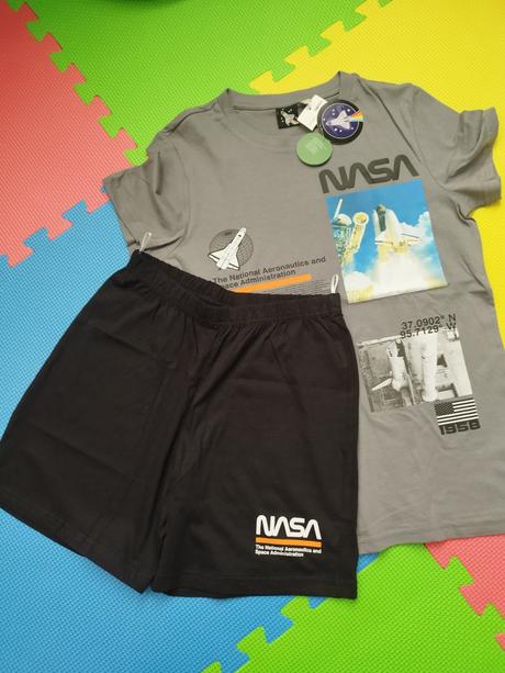 Tričko + kraťasy, nasa, c&a,158