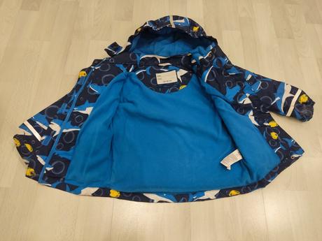 Prechodná fleecom zateplená bunda tchibo, tchibo,98