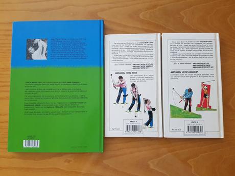 Golf - knihy pre zlepsenie techniky - vo fr,