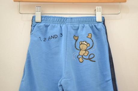 Detské modré tepláky 86, 86