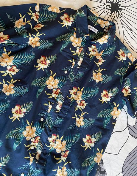 Bavlnená košeľa s potlačou jack&jones v. l, l