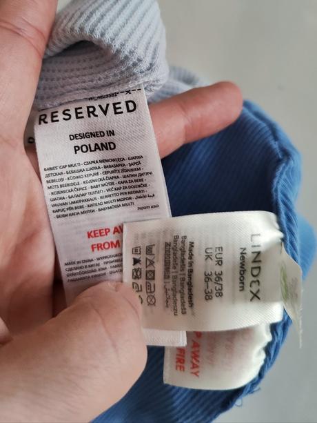 Čiapočky rebrované lindex a reserved, lindex,62