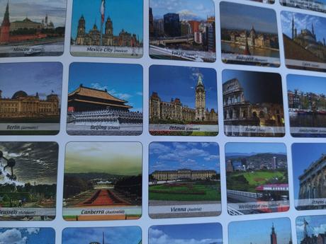 Pexeso - svetové hlavné mestá,