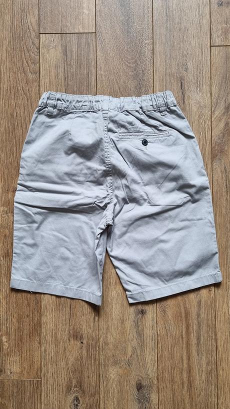 Sivé krátke nohavice, h&m,158