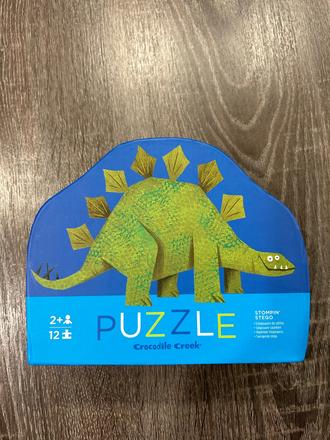 Crocodille creek mini puzzle stegosaurus,