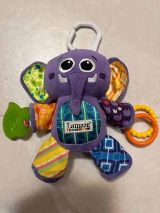 Fialový sloník mates lamaze, 