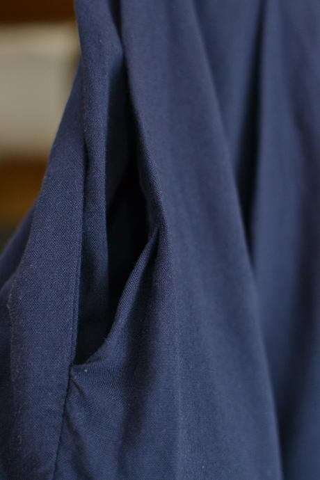 Tmavomodré šortky s vreckami 40, h&m,40