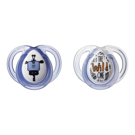 Tommee tippee cumlík silikónový anytime 0-6m, 2 ks, tommee tippee