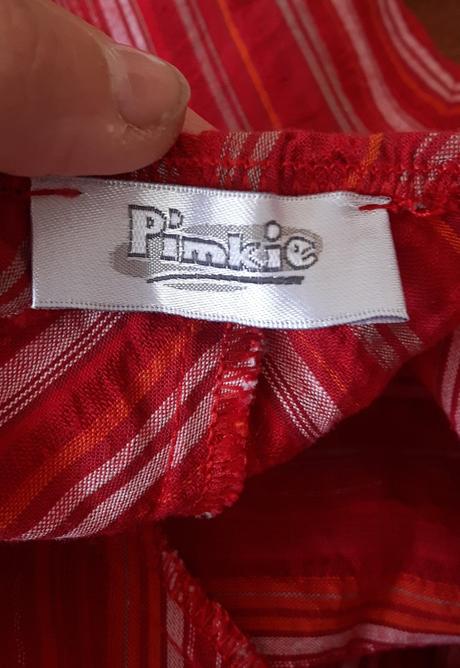 Bavlnené šaty s viazaním okolo krku, pimkie,38