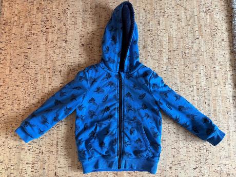 Zateplena mikina, lupilu,110