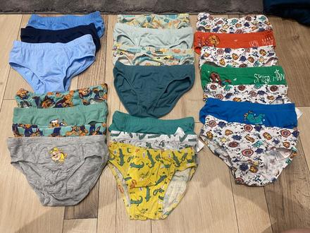 Mix chlapčenských slipov, h&m,110